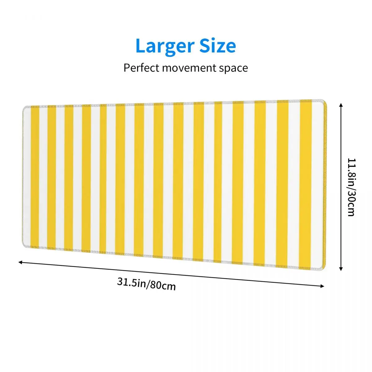 Large Mouse Pad Stripes Narrow Stripe Gamer PC Laptop Mats Keyboard Carpet Computer Gaming Office Accessories Desk Mat