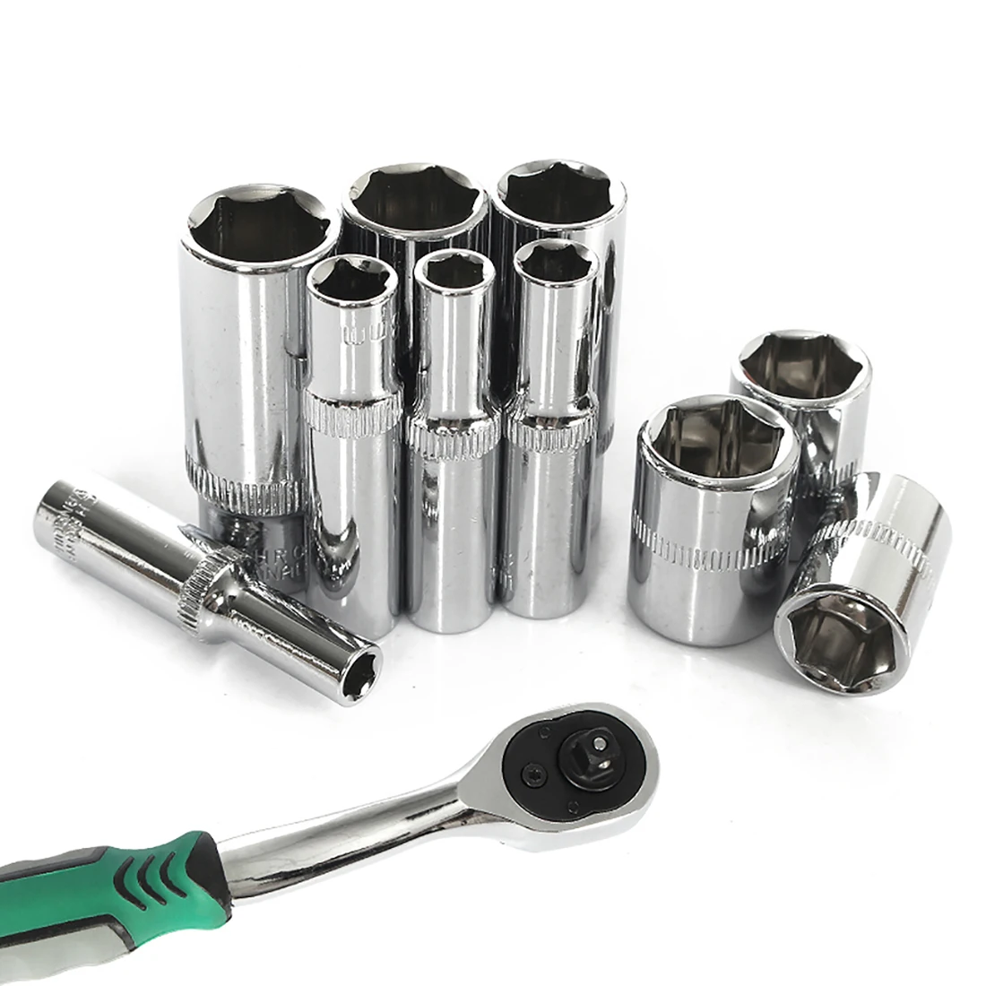 

4-14mm Drive Socket Bit Removal Tools for Wrench Socket Power Tool Accessories CRV Spanner Ratchet Wrench Nut