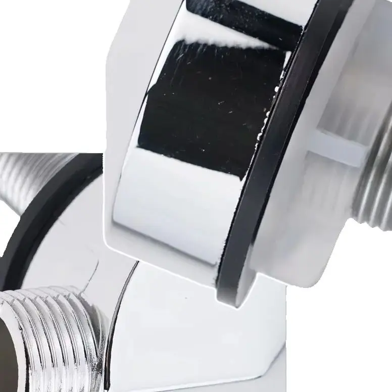 

Длина ниппеля круглого клапана. Разъем для шланга хромированного цвета. Простая установка. Совместимость стандартного соединения Великобритании.