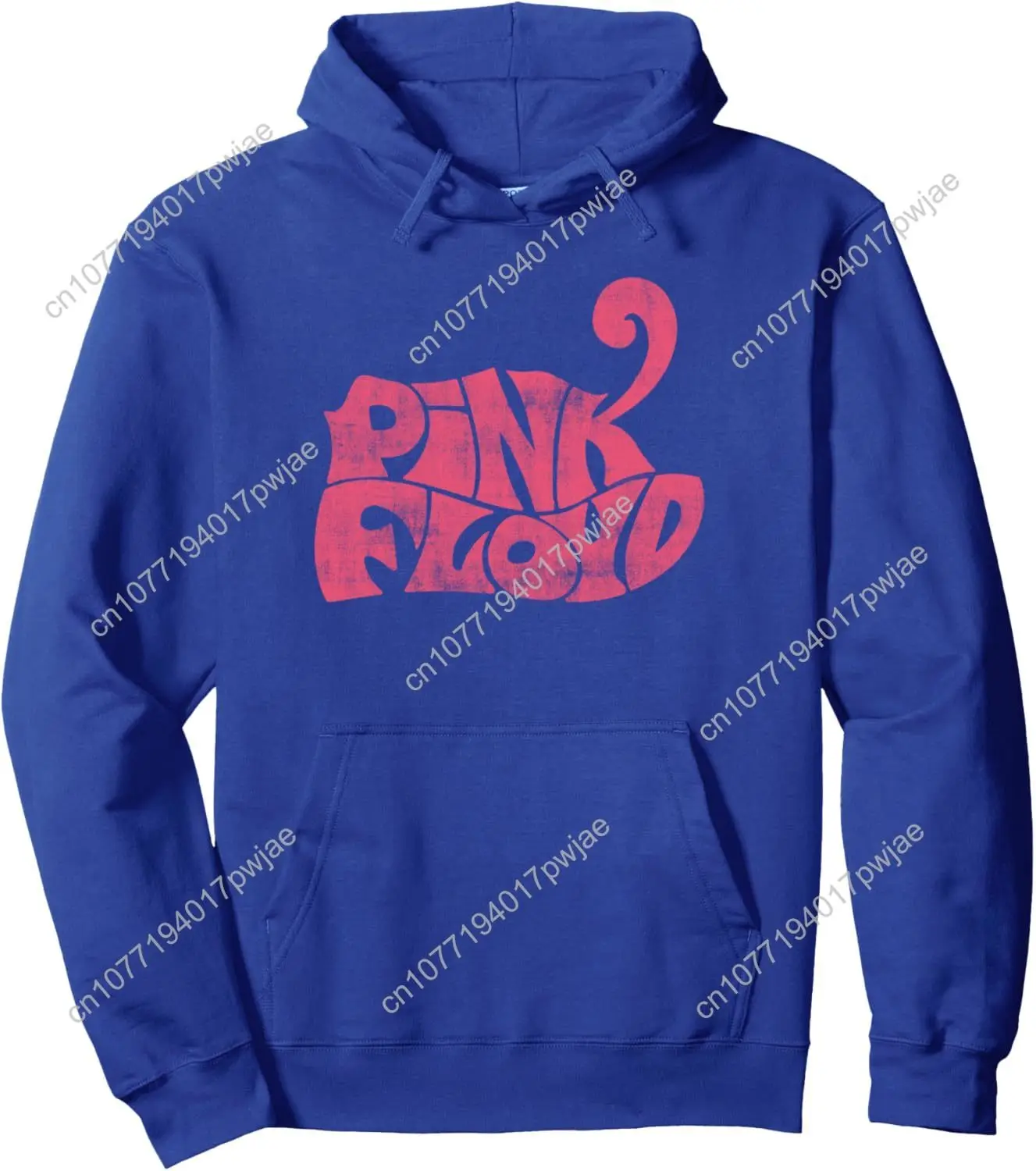 Pink Floyd Rock Band Retro Logo Pullover Hoodie