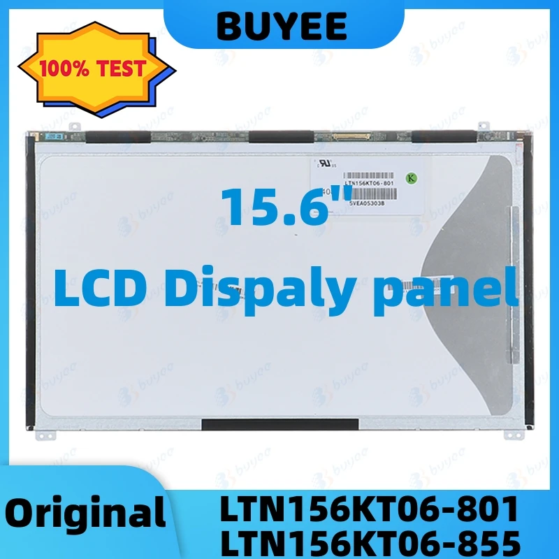 

LTN156KT06-801 LTN156KT06-855 15.6'' For Samsung LTN156KT06 Laptop LCD Dispaly Panel 1600×900 40Pins Screen Replacement