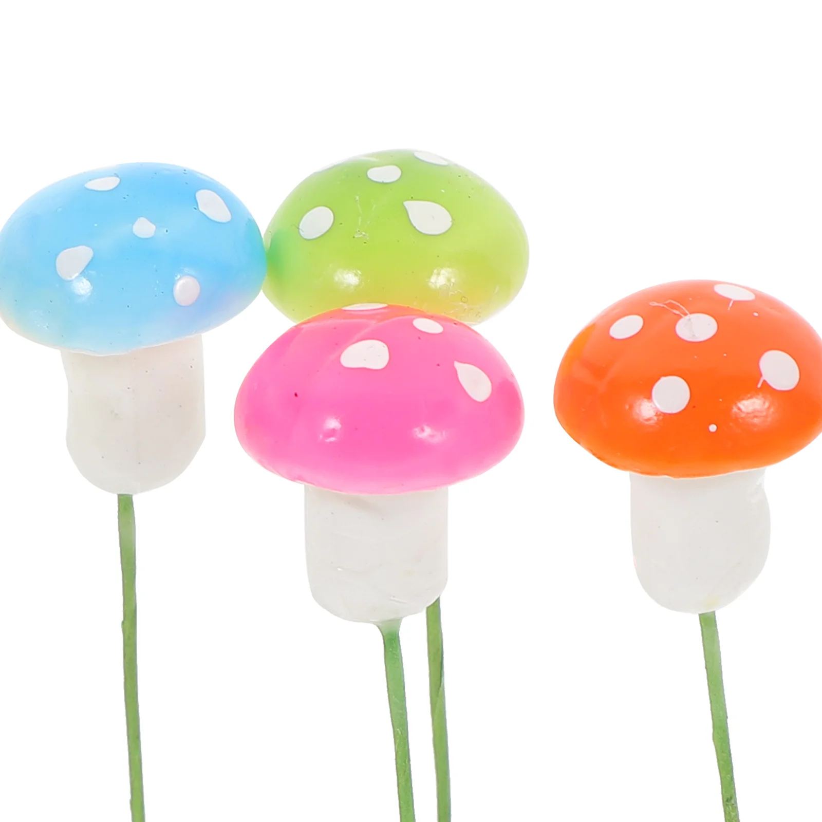 30 Pcs Lemon Tree Hair Clip Sprout Clips Girls Accessories Claw Mini Cute Bean Sprouts Mushroom for Fun