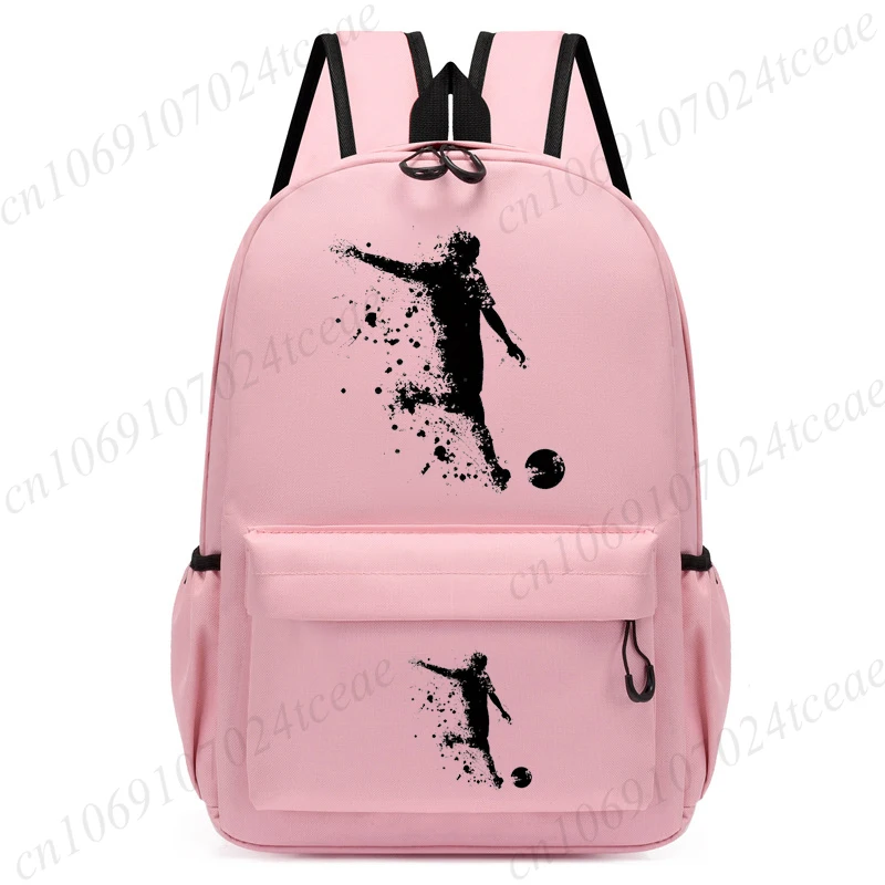 Kids Backpack School Bag Football Player Print Backpack Children Travel Bagpack Kindergarten Child School Bags New Bagpack