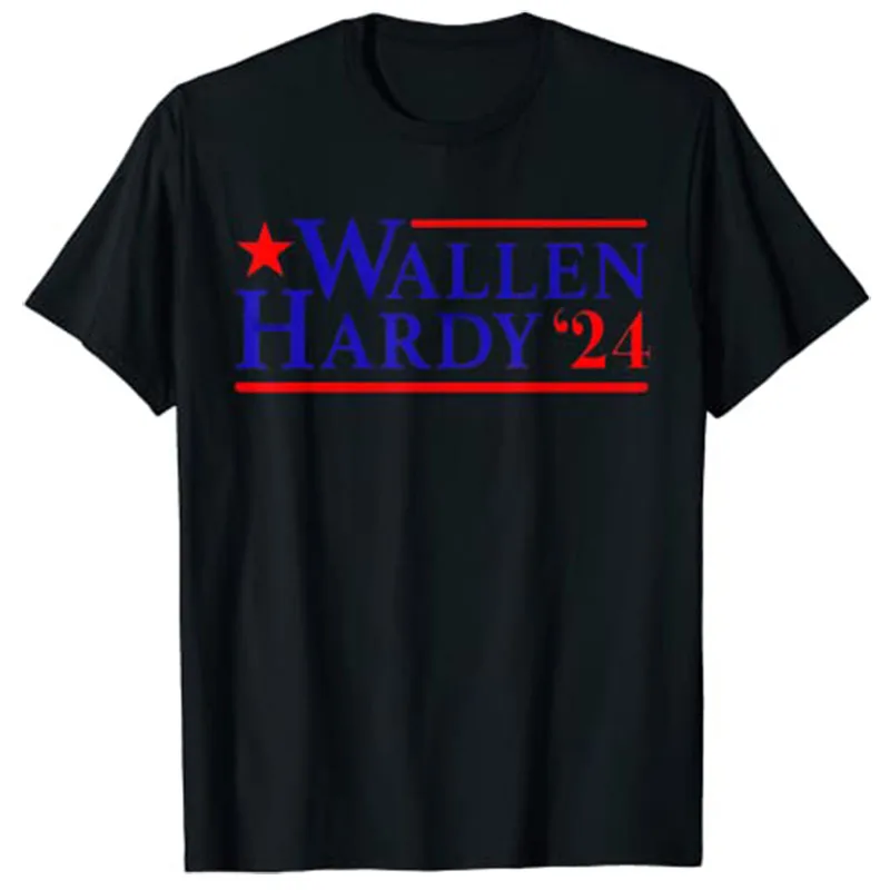 

Wallen Hardy 24 Western Country Music Festivals Lover T-Shirt for Women Men Sayings Quote 2024 Election Tee Top Aesthetic Outfit