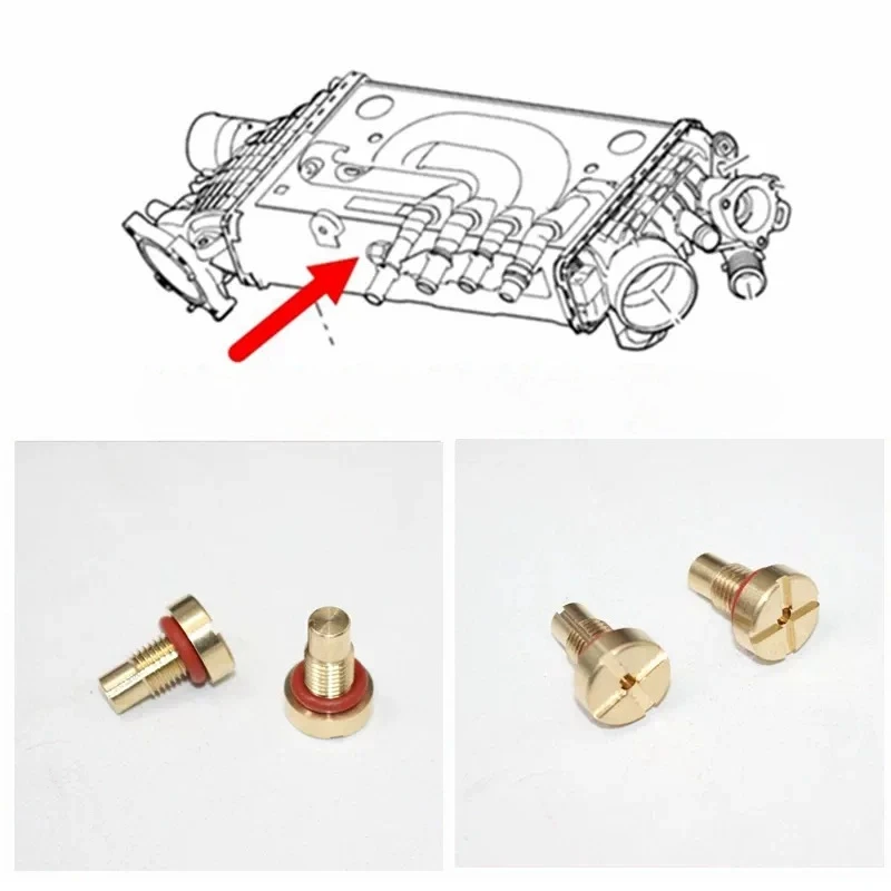 For Land Rover Range Rover Vogue Sport Intercooler Small Screw Heater Water Pipe Screw