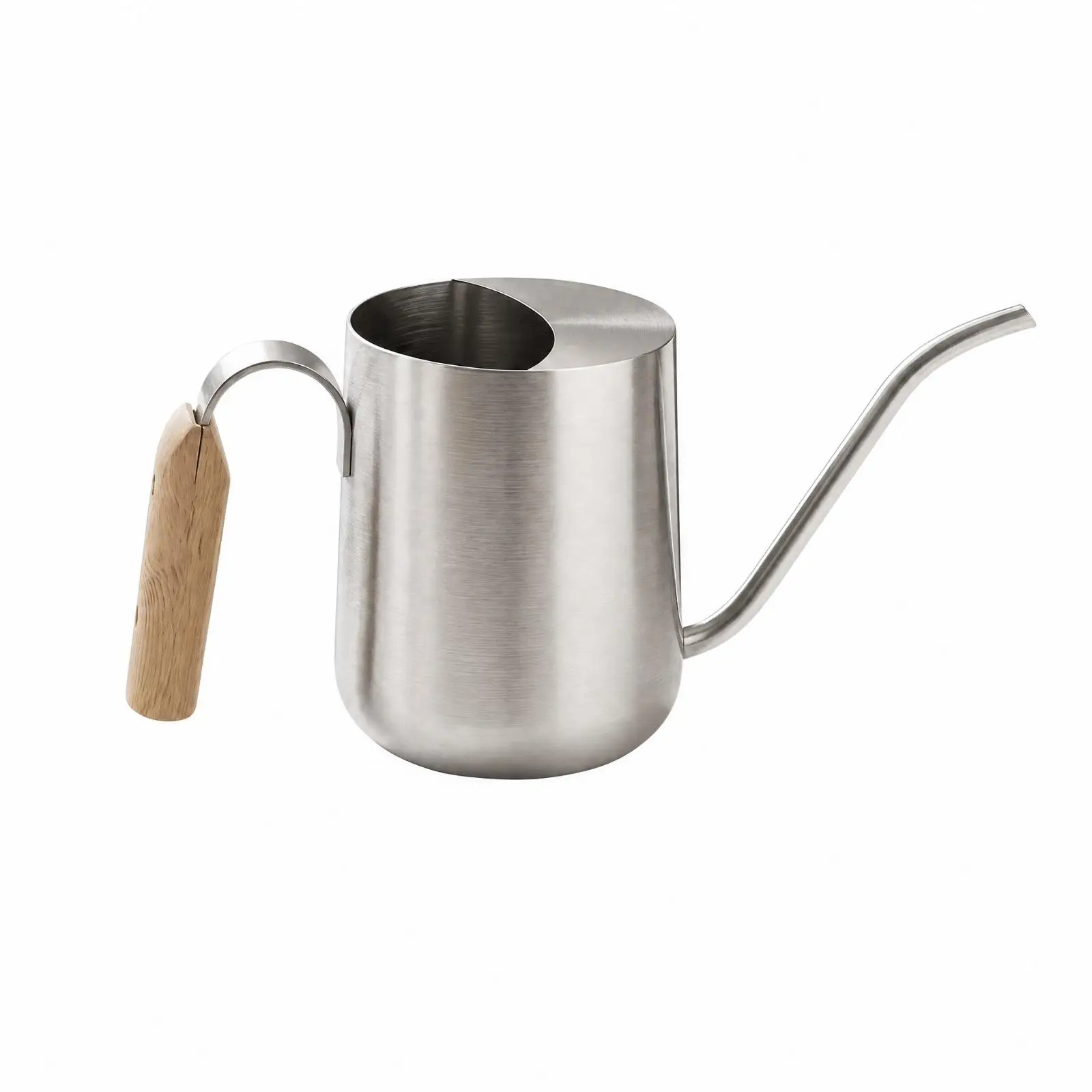 Compact Metal Watering Can for Houseplants Long Spout Precision Pouring Rust Resistant
