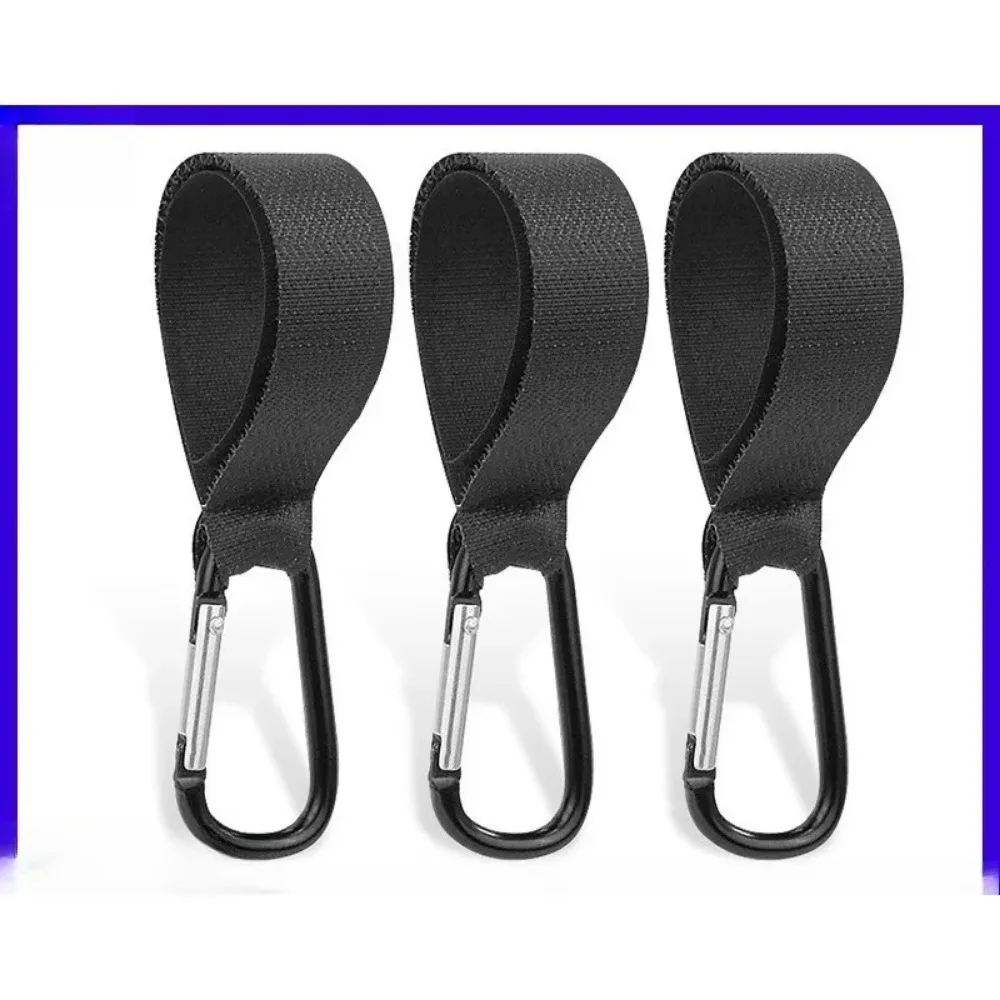 2Pcs Stroller Hook Clip Aluminum Alloy Baby Diaper Bag Hanger Pram Shopping Cart Organizer Stroller Accessories