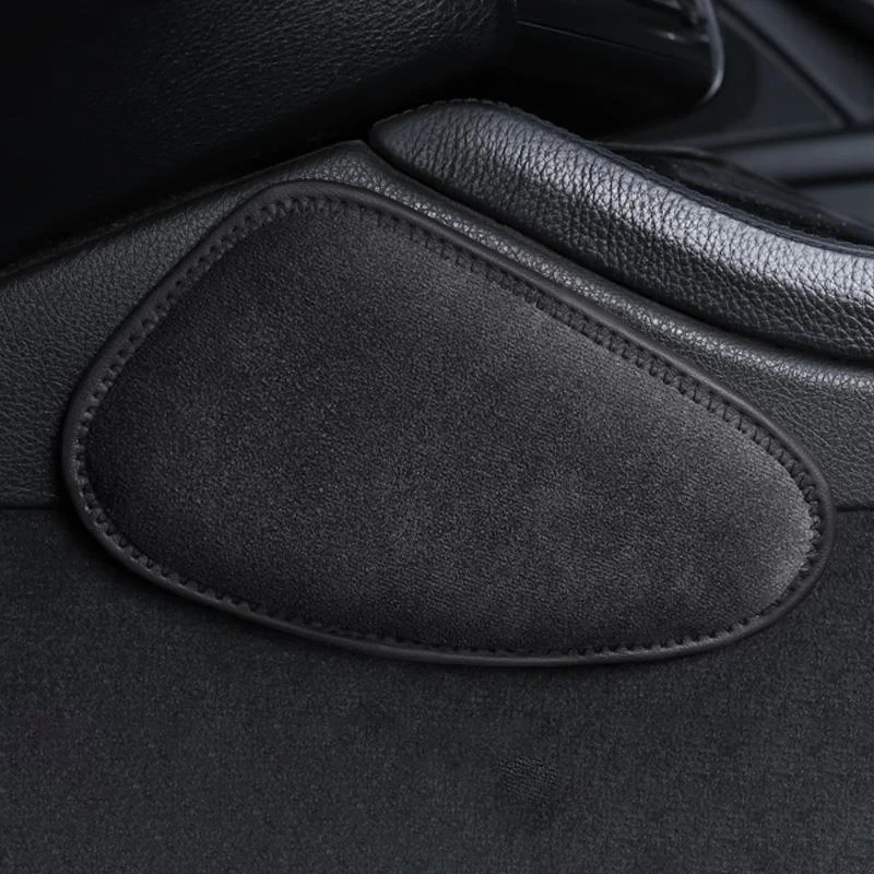 Car Leather Knee Pad Generic Easy Install High Quality Auto Pillow Long Distance Driving Leg Pad Hand Holder Support Accessories