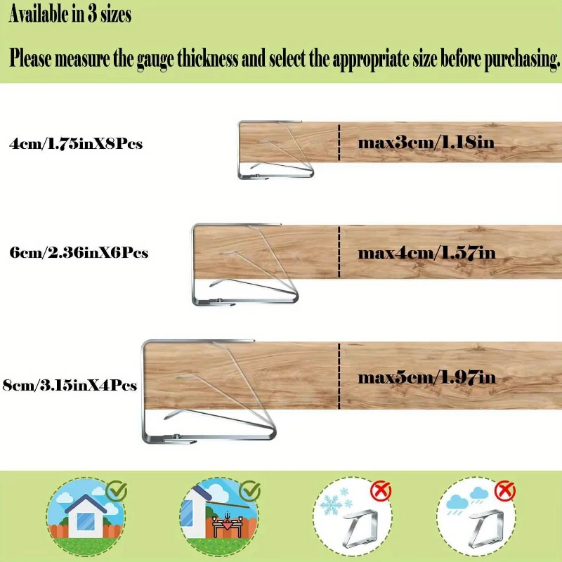 Thumbnail 4 - #1 Ranked Tablecloth Clips & Weights Picks in 2026