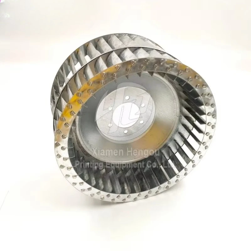 ماكينة طباعة أوفست قطع غيار منفاخ مروحة مضخة فراغ عجلة الرياح 250x50x140 مللي متر مروحة التبريد 140