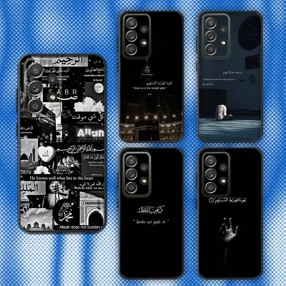 

Islamic lyrics Phone Case For Samsung S25,S24,S21,S22,S23,S30,Ultra,S20,Plus,Fe,Lite,Note,10,9,5G Black Cover
