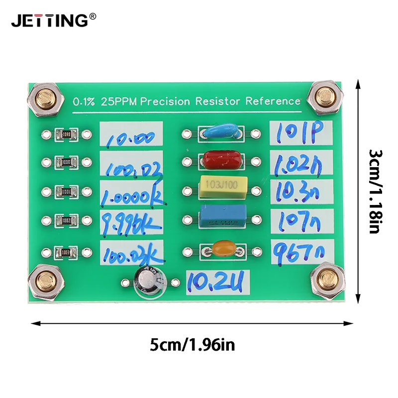 Nieuw 1Pc Precisieweerstand Referentiebord Gebruikt Met Ad584 Lm399 Om Multimeters Te Kalibreren En Te Kalibreren