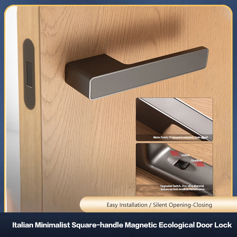 juego-de-cerradura-magnetica-ecologica-minimalista-italiana-premium-para-puerta-interior-de-dormitorio-silenciosa-con-manija-y-entrada-sin-llave-para-madera
