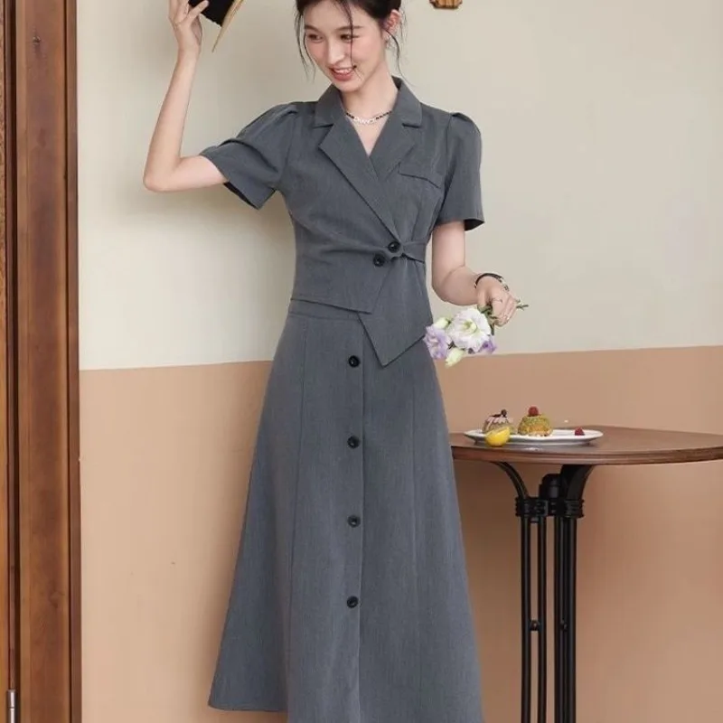 

2 Pieces Suits Skirt Sets for Women Short Sleeve New Matching Vintage Clothing Arrivals Chic and Elegant Trend 2025 Woman Outfit