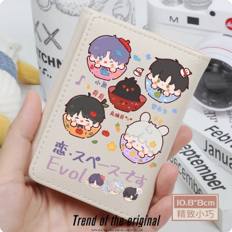 

Anime Love and Deepspace Rafayel Fashion Wallets PU Purse Card Holder Hasp Money Bag Cosplay Gift B1258