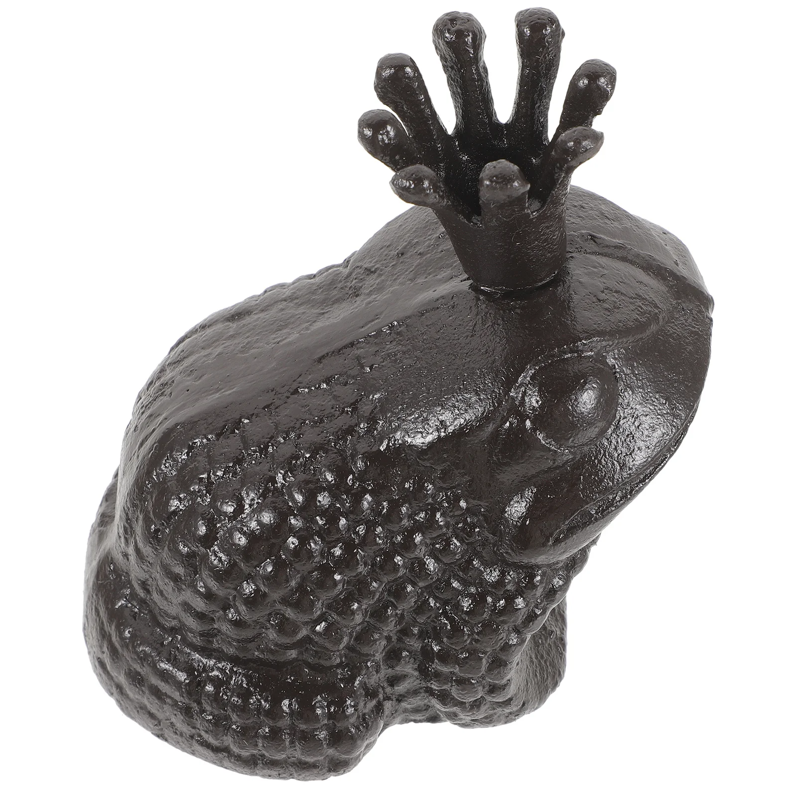 

Creative Iron Frog Decoration Exquisite Appearance Peaceful Symbol Indoor Outdoor Use Durable Lightweight Home Sculpture