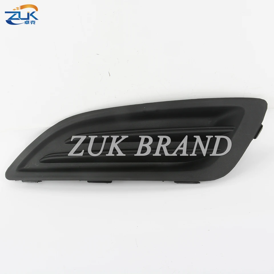 ZUK Car Styling Front Bumper Fog light Foglights Cover Fog Lamp Garnish Trim For Ford Fiesta 2013 2014 2015 3-Types For Choice