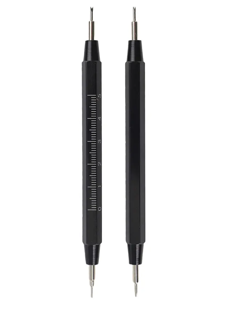 2 Piece Watch Strap Installation and Removal Tool for Spring Bars Used in Metal Bracelet and Leather Band Replacement