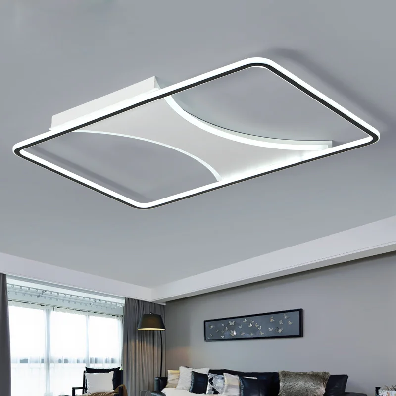 Plafonnier Led au design moderne rétro, luminaire de plafond, idéal pour un salon, une salle de bain, une chambre à coucher ou une cuisine