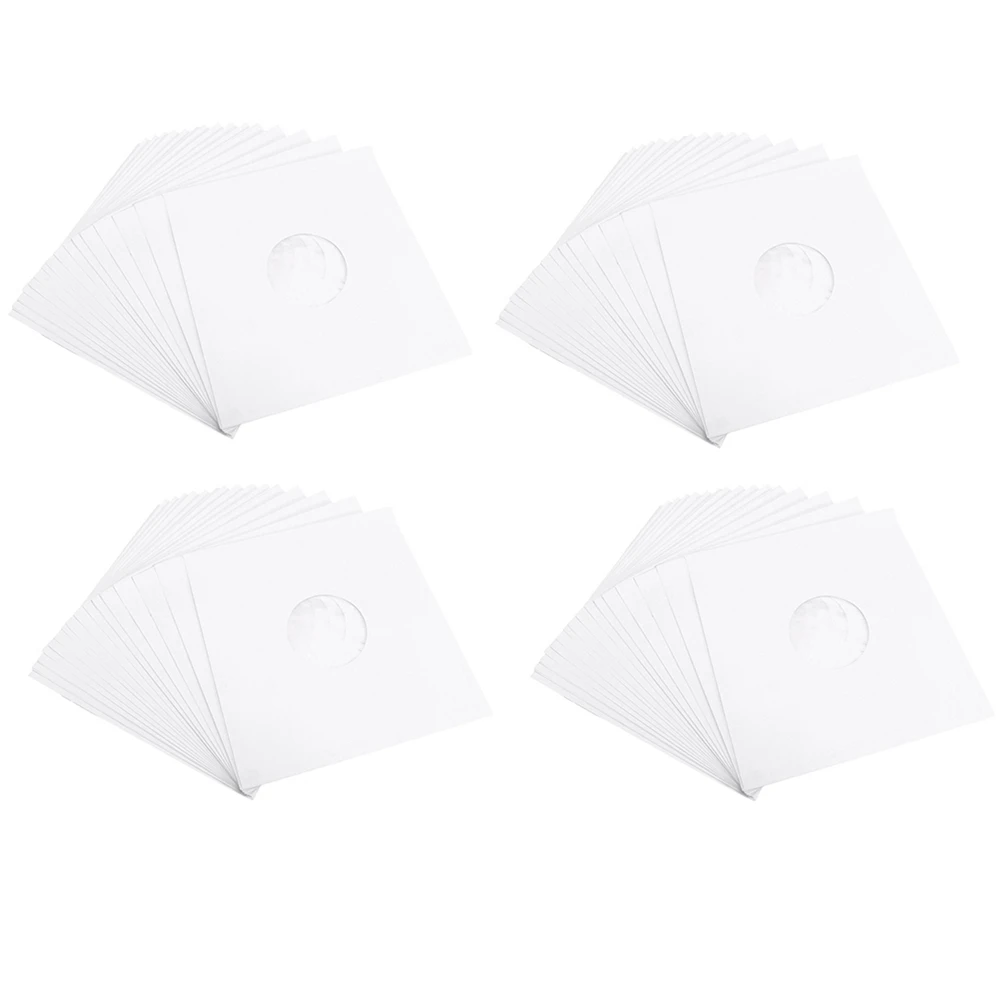 100Pcs 12Inch Anti-Static Vinyl Record Sleeves - CD Player Case Protective With Inner Bag For Vinyl Records