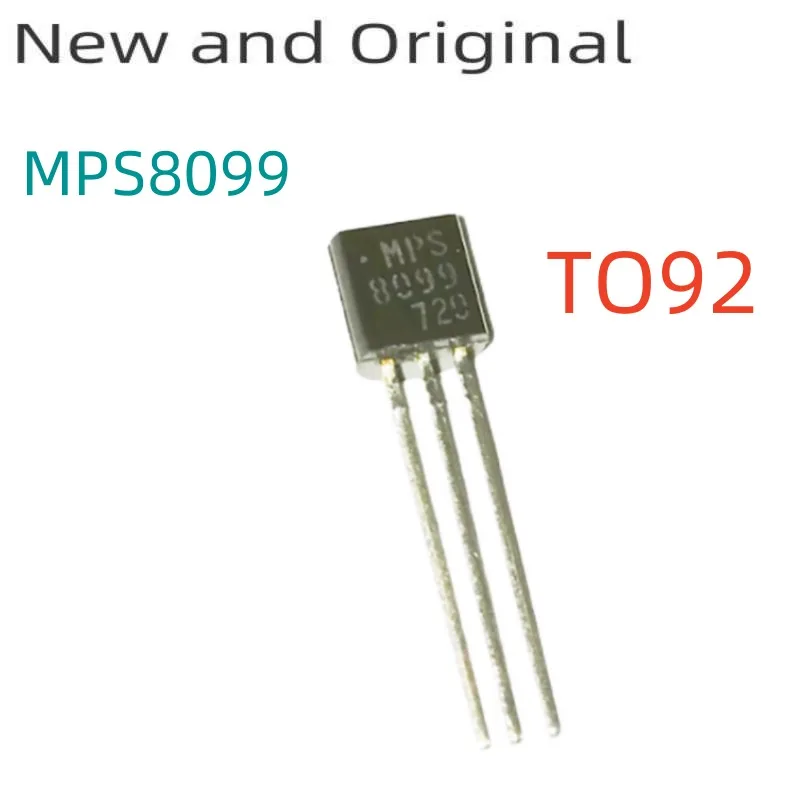 

MPS8099 TO92 NPN 80V 500mA High Current Transistor Chip