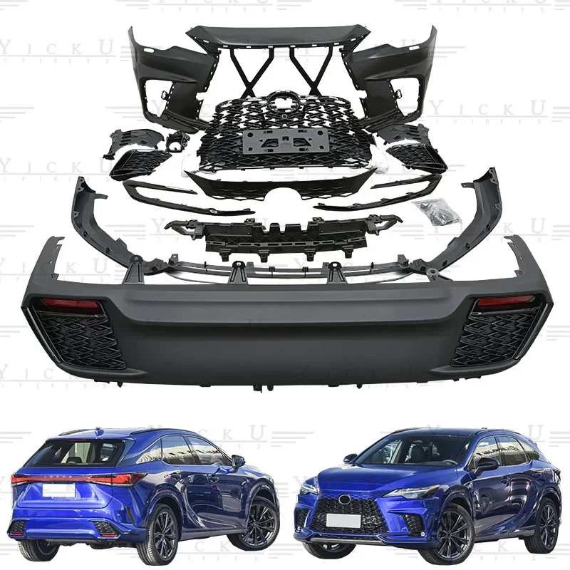 

Old To New 500H Sports Version PP Material Front Bumper Rear Lip Rear Diffuser Suitable for Lexus RX 350H 450H