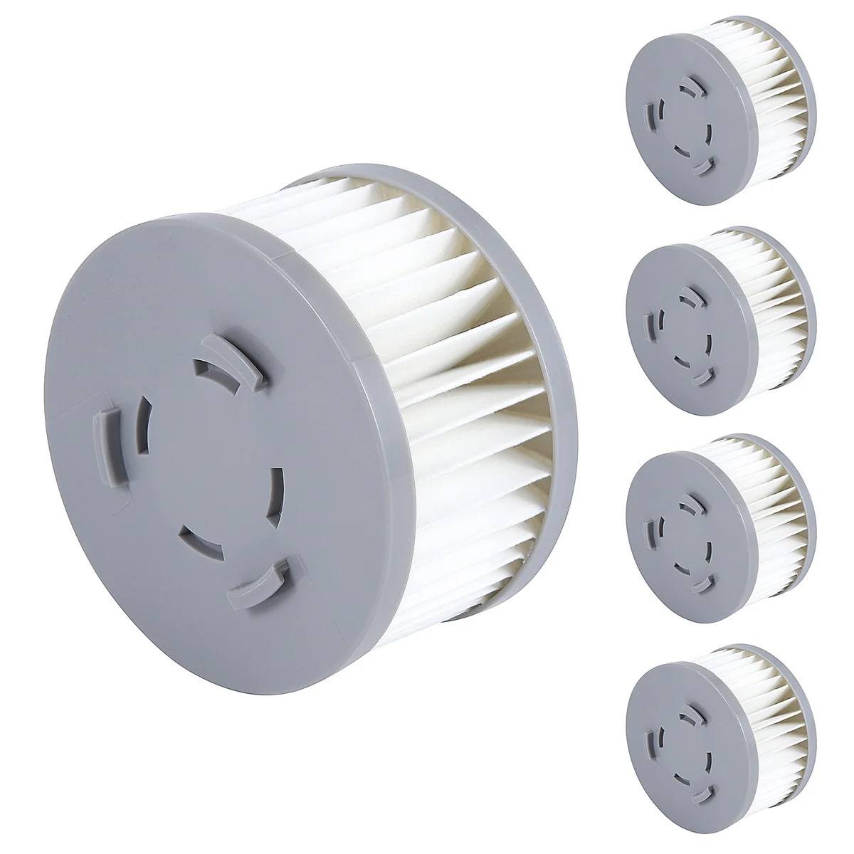 5 قطعة فلتر HEPA لشاومي جيمي JV85/JV85 Pro/H9 PRO مكنسة كهربائية لاسلكية محمولة