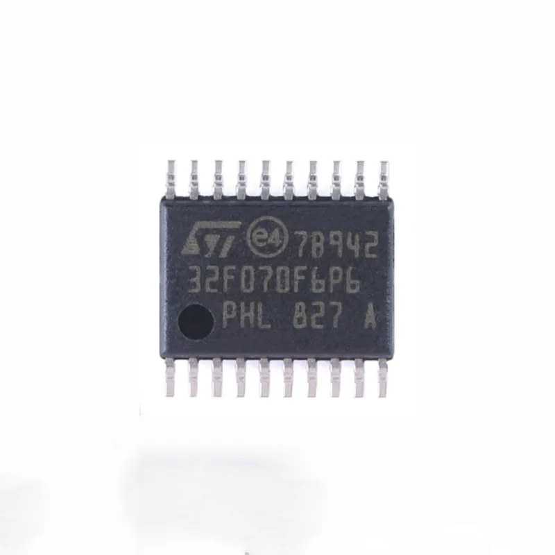 5-100pcs  STM32F070F6P6 STM32F070 TSSOP20 ARM MCU Value Line STM32 Family STM32F0 Series Microcontrollers 100%New And Original