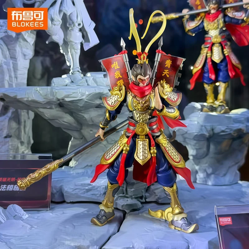 

Genuine New Blokees New Original Sun Wukong Beyond Version Figure Champion Class Assembly Model Kit Collectible Birthday Gift