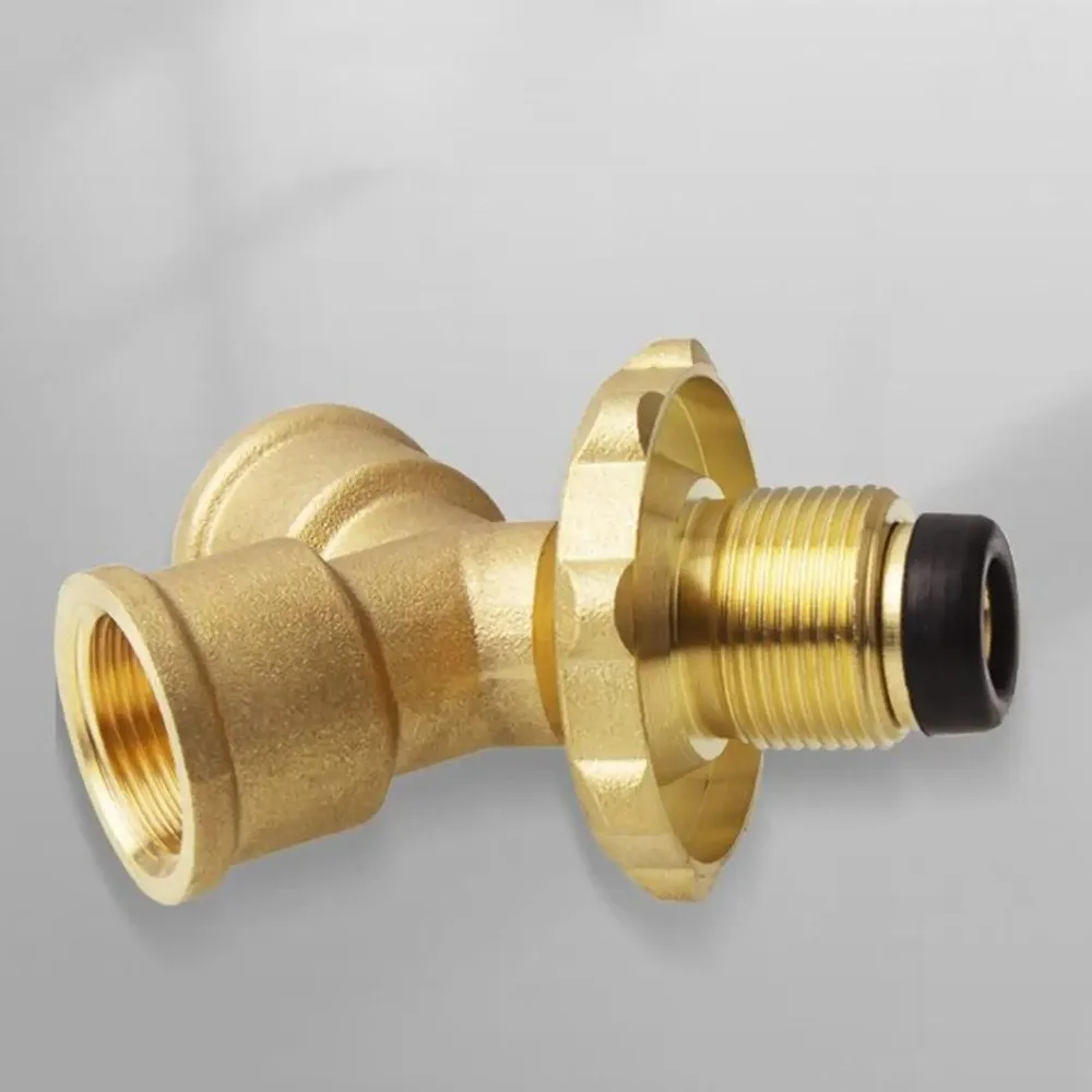 Brass Valve Fittings 4-point with switch Three way valve Fire stove diversion Y-shaped Gas tap changer Liquefied gas tank