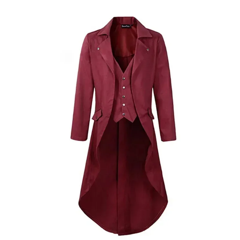 EE01 القرون الوسطى الرجعية عصر النهضة القوطية الملابس تأثيري حلي للكبار الزي هالوين كرنفال أداء الحفلات الدعاوى RIo0!