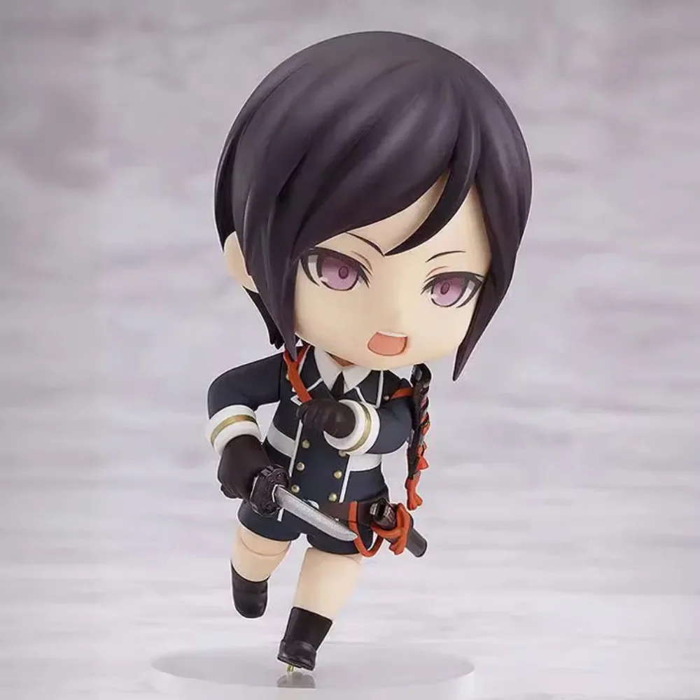 10CM Touken Ranbu Q version Nendoroid Yauken Toshiro face changeable doll ornament figure handsome and majestic