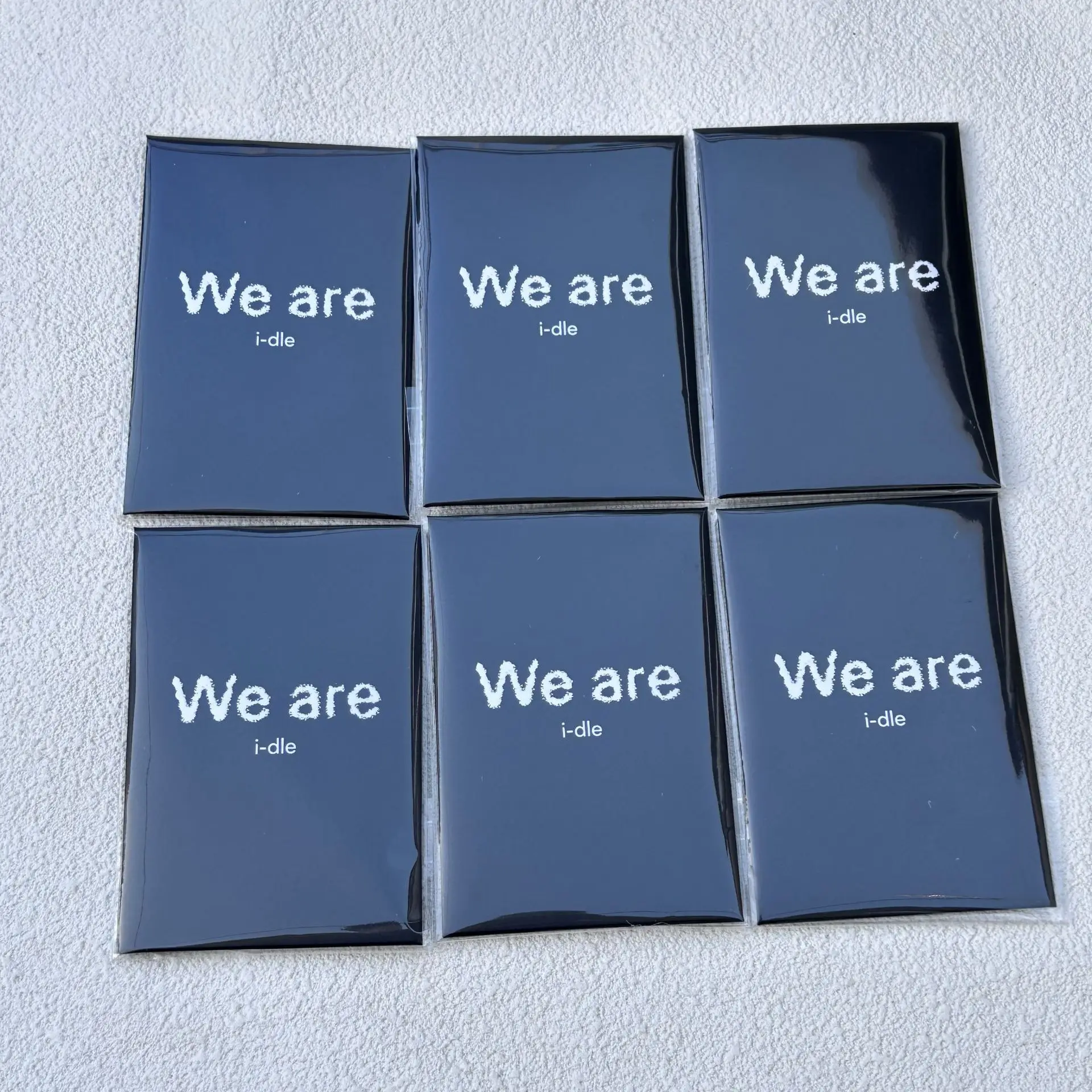 3 pièces/ensemble KPOP Gidle ralenti le 8ème Album POP-UP magasin carte aléatoire carte complète Songyuqi so-yeon ChoMiYeon Shuhua Fans Support cadeau