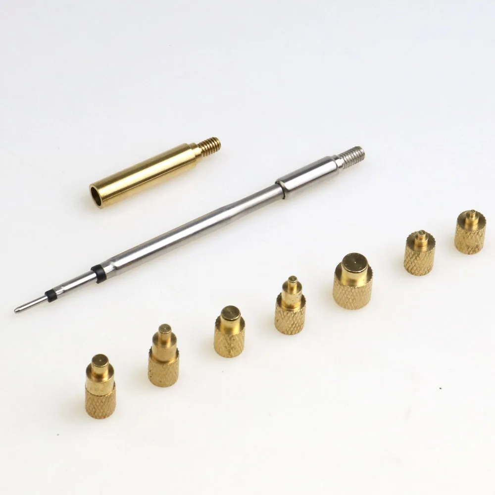 Heat Insert Nut Iron Tip C245/HS-02A Soldering Iron Insert Internal Thread Head M2-M8 Brass Hot Melt Insert Nut Insertion Kit