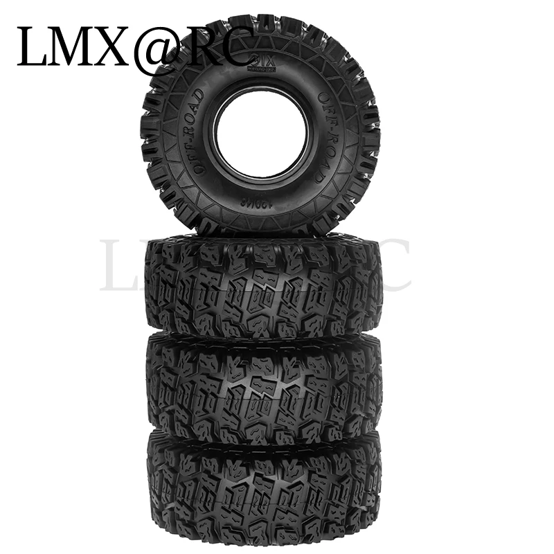 4 stuks 120mm 1.9 "Metalen Beadlock Velg Rubber Band Set voor 1/10 RC Crawler Auto Traxxas TRX4 RC4WD D90 Axiale SCX10 II III MST