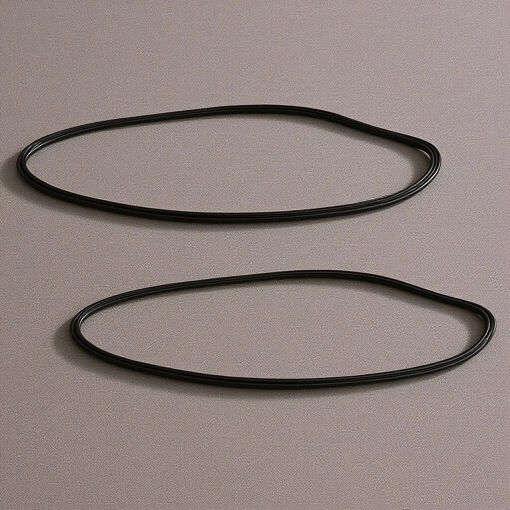 2Pcs Bar Chair Chassis Rubber Ring Non Slip Floor Protectors Anti Scratch Chair Leg Protection Bar Stool Base Ring view 6