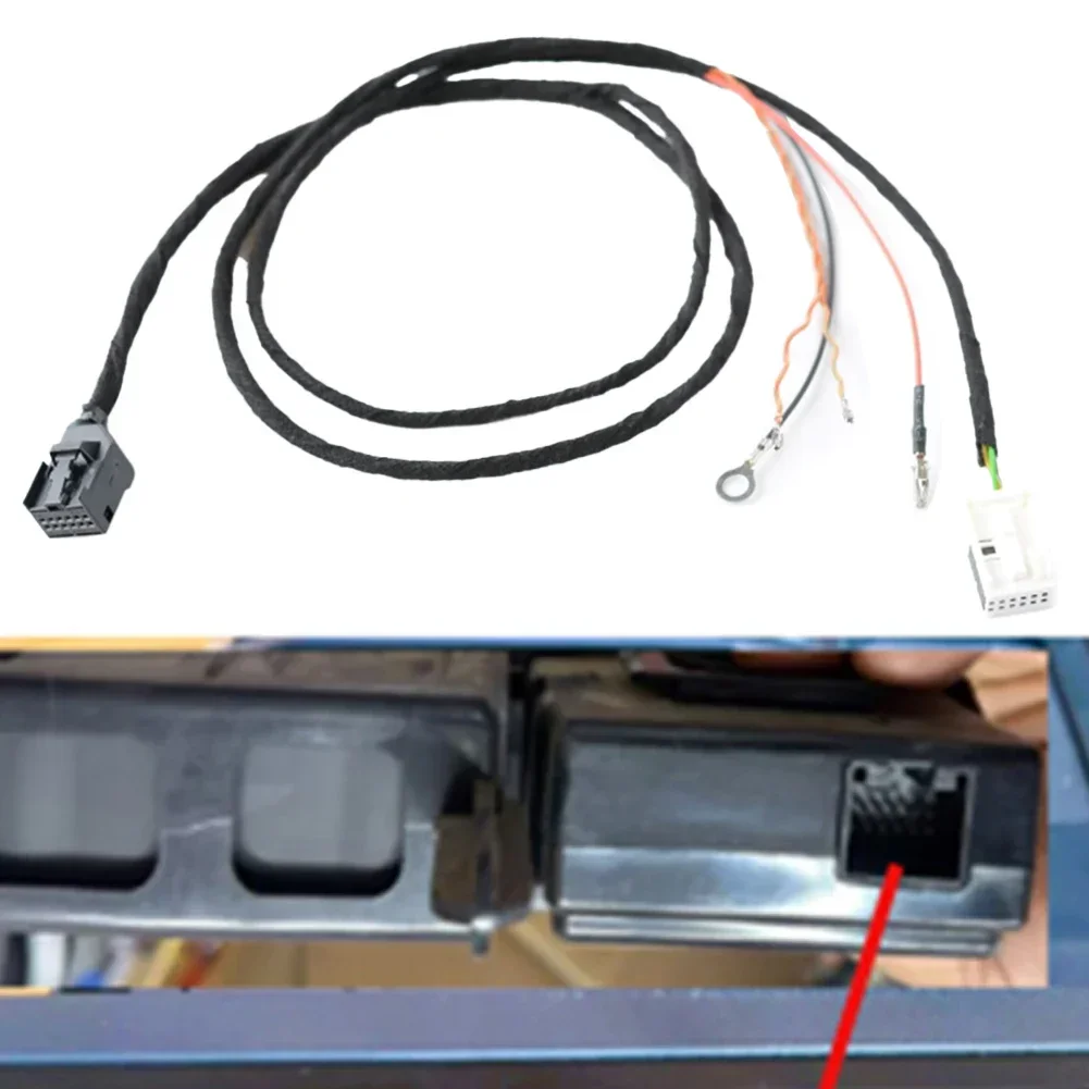 

Car Audio Plus AMI Multimedia Music Interface Cable Black 12V For Golf For Skoda For Superb For RCD510 For RNS315 510 810 Radio