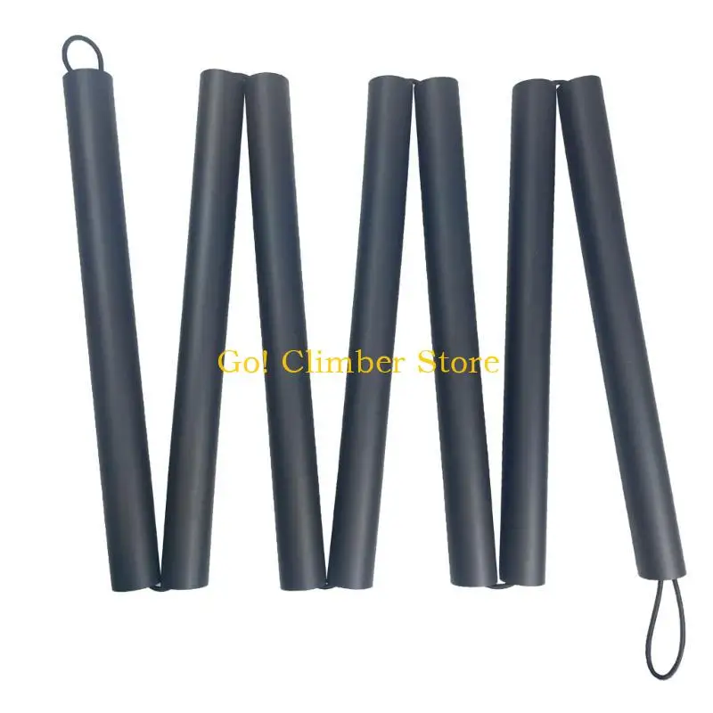 

Q84C High Jump Training Equipment High Jump Bungees Elastic Crossbar Rubber Track and Field Jumping Crossbars for Beginners