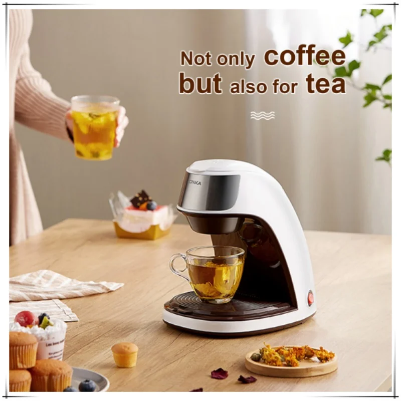 Househoold small office tea brewing machine Portable Coffee Maker Automatic drip coffee machine