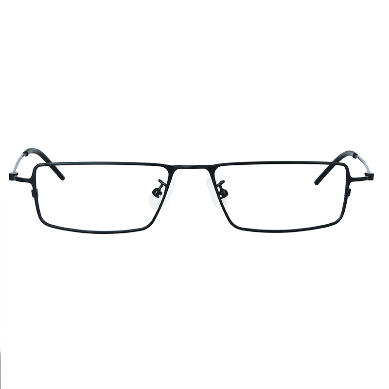 

Квадратная оправа для очков из чистого титана, сверхлегкая безвинтовая простая мужская деловая оправа высокого качества, женская оправа для очков