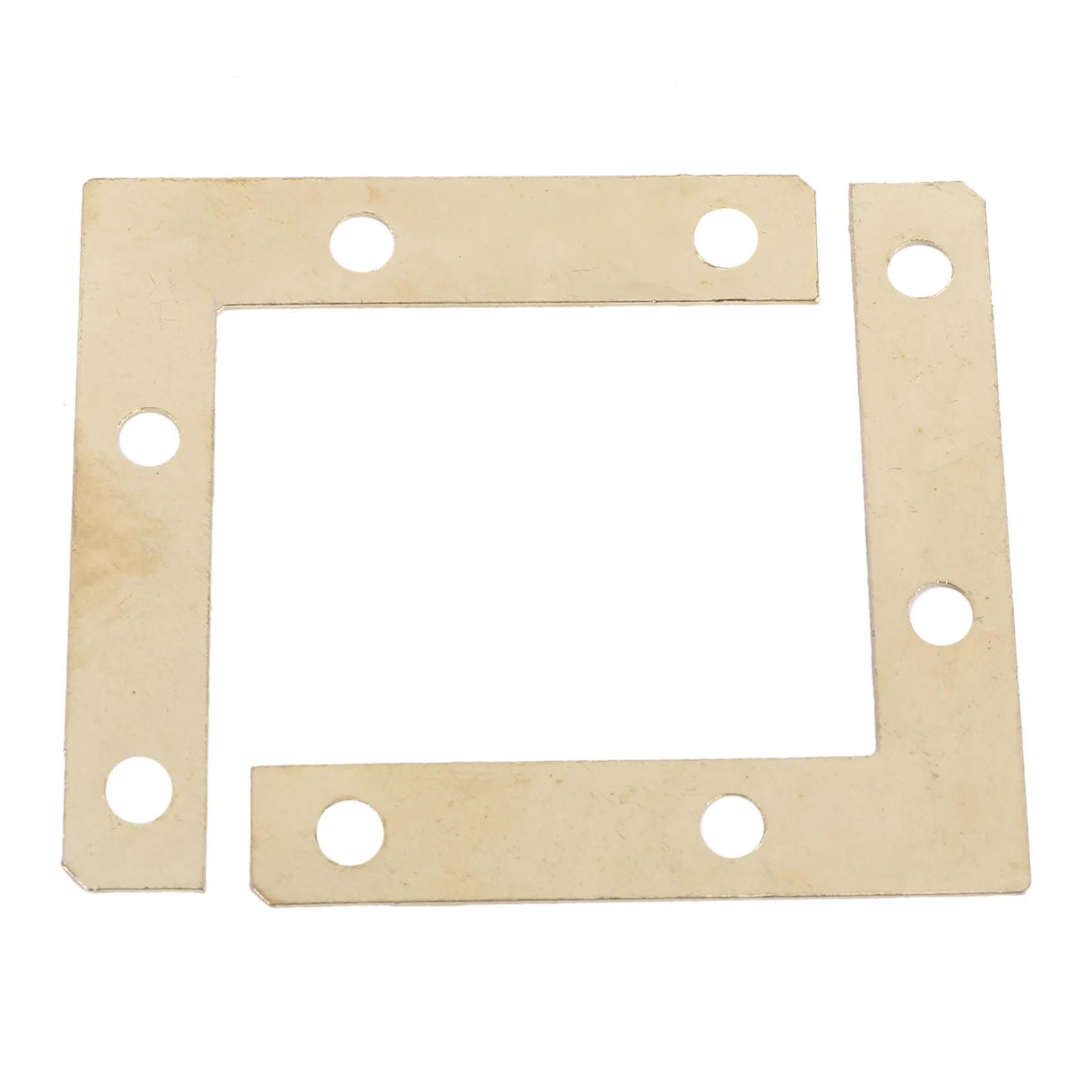 Placa de reparo do suporte de canto liso, direito, ângulo 90 °, cinta de fixação, 51mm, 20 PCes