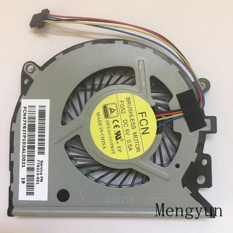 CPU Cooling Fan For HP Pavilion 13-A010dx X360 Envy 15-U 15-U011D 15-u010dx 15-u483cl 15-U010DX 776213-001 779598-001 776215-001