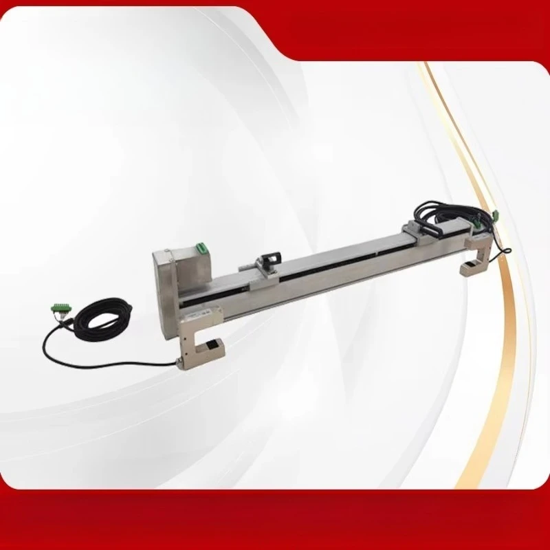 Automatic center deviation correction system with dual sensor alignment function