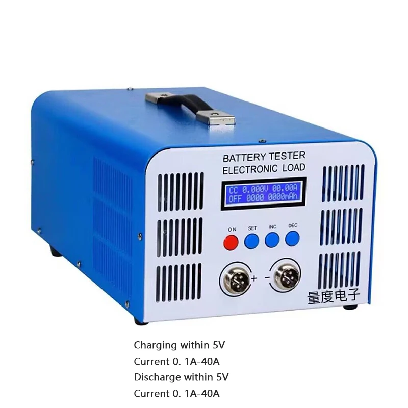 Tester Charge And Discharge 40A High Current Lithium Battery Iron Lithium Ternary Power Battery Capacity