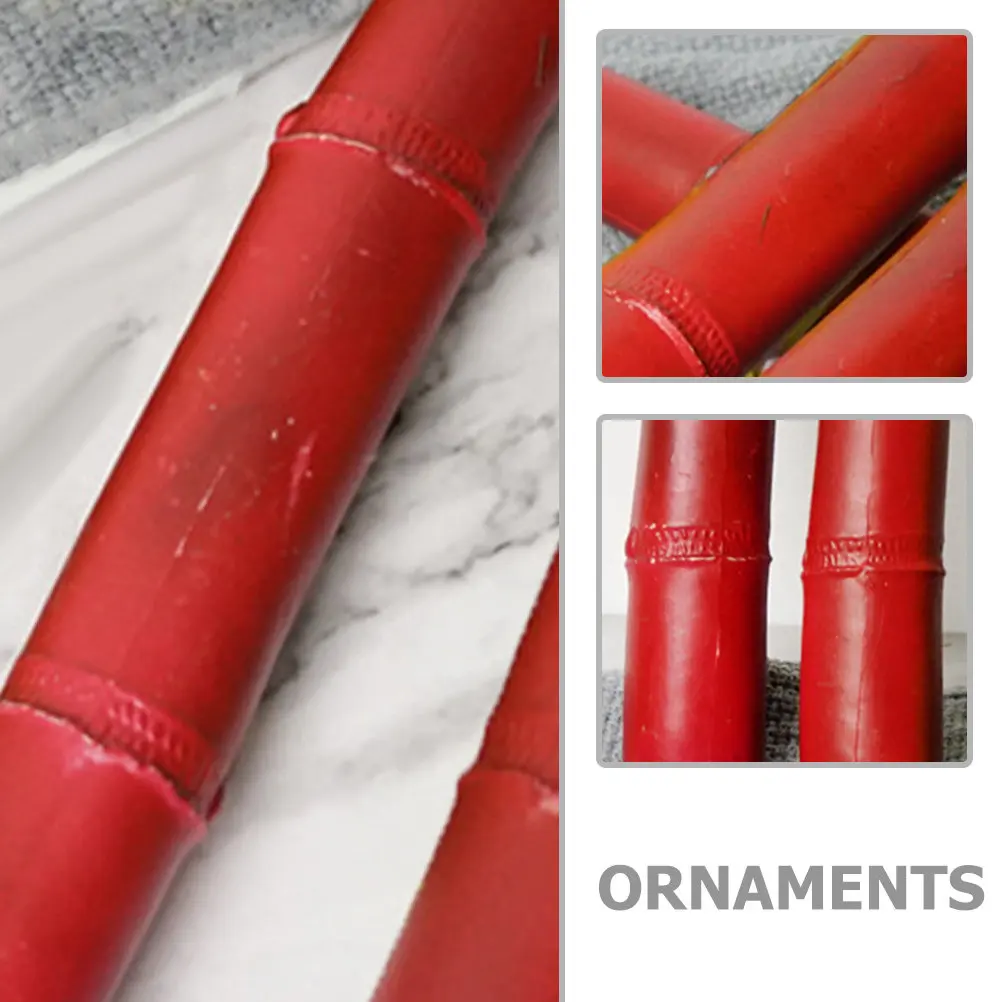 

2Pcs Simulation Sugarcane Artificial Decoration Creative Educational Cognitive Plaything Realistic Fruit Ornament for Kids