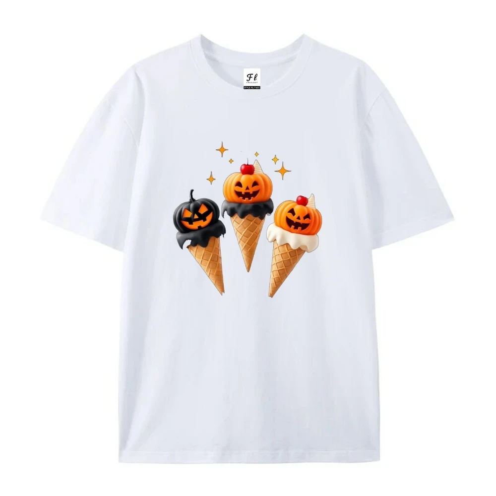 Pure Cotton Plain Short-sleeve Breathable Comfortable Women's Summer Top Slim Fit Men's Same Style Versatile T-shirt