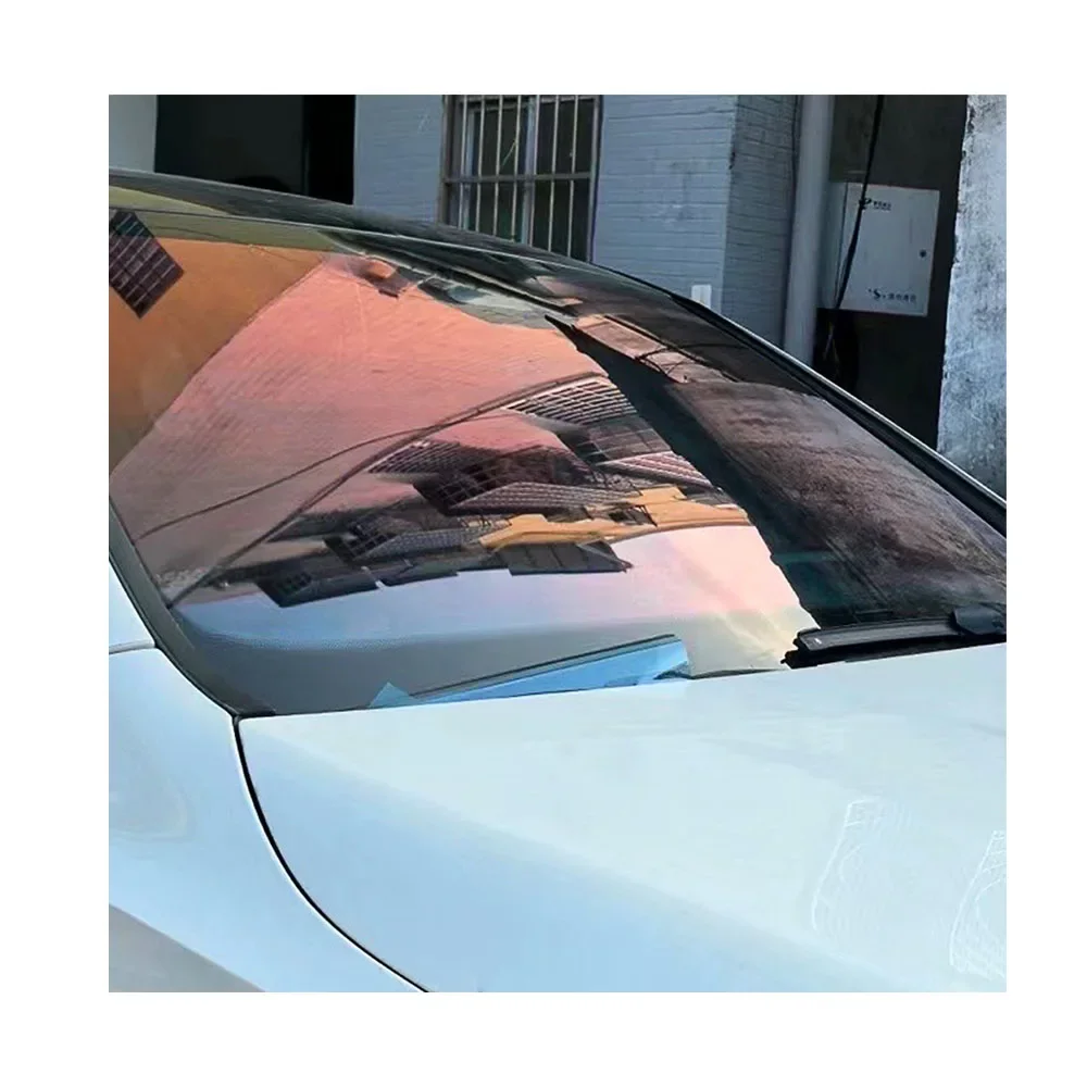 

2025 3mil UV Protection Car protection Film Water Discolored 60in*100ft UV Rejection Chameleon Tint Film