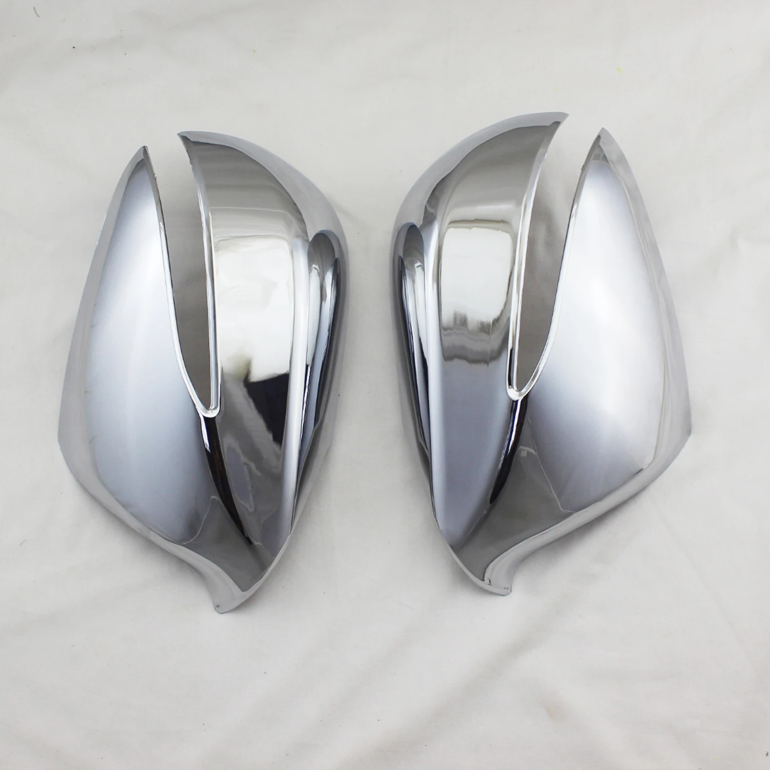 For Hyundai IX45 45 SantaFe 2015 2016 2017 2018 2019 Rearview Car Accessories Plated Chrome Door Mirror Cover Trim Paste Style