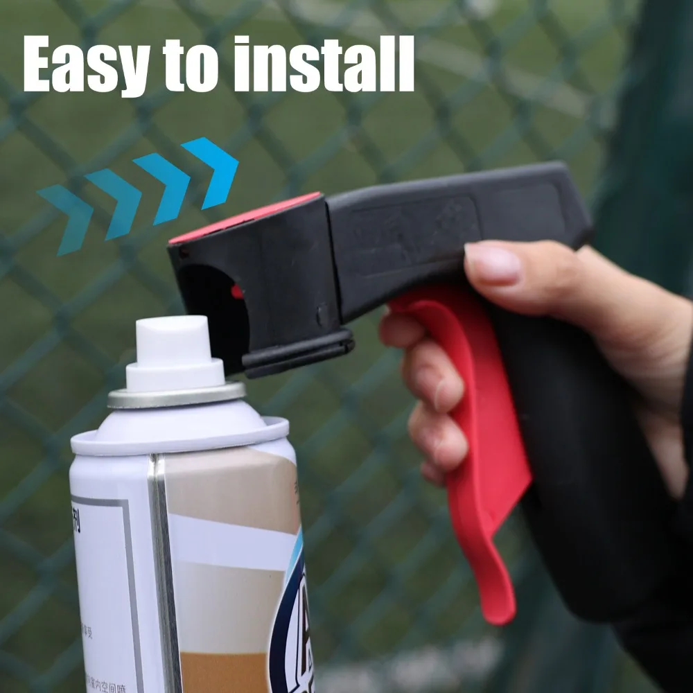 Portable Plastic Car Paint Spray Trigger Handle Universal Reusable Car Color Changing Film Pasting Self Spraying Hand Spray Gun