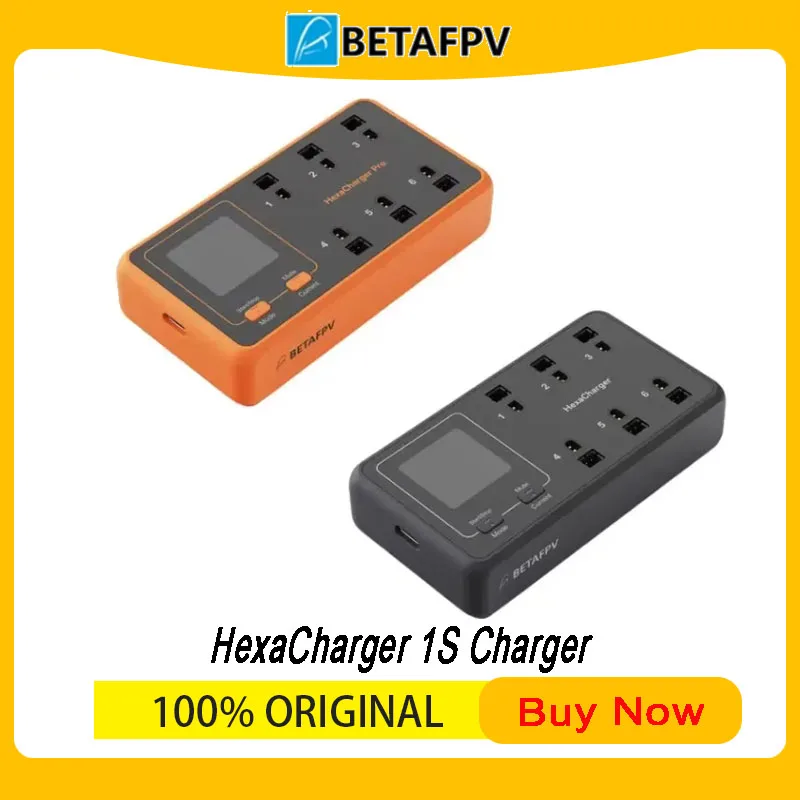 Hot BETAFPV HexaCharger 1S 24W 78W 6 Ports Fast Charger for FPV Tiny Whoop Drone 1S LiPo LiHV Battery view 6
